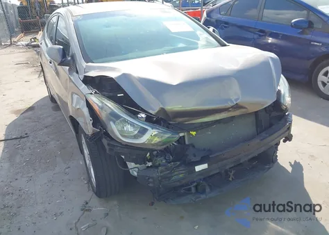 2016 Hyundai Elantra Value Edition из США, поврежденный, VIN 5NPDH4AE1GH688325